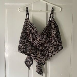 forever 21 tie back tank